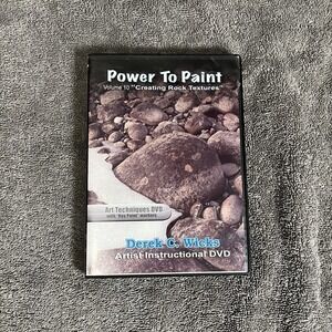 Creating Rock Textures By Derek C. Wicks Power To Paint DVD Vol 10